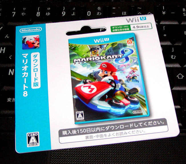 WiiU マリオカートダウンロード版-